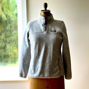 L.L. Bean Sweater Fleece Pullover Woman’s Medium Regular